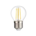LED КРУШКА ФИЛАМЕНТ G45 4W 320LM E27 175-265V ДИМИРАЩА 2700K