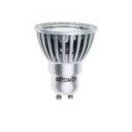 4W LED СПОТ GU10 220V 50° COB – Топло Бяла
