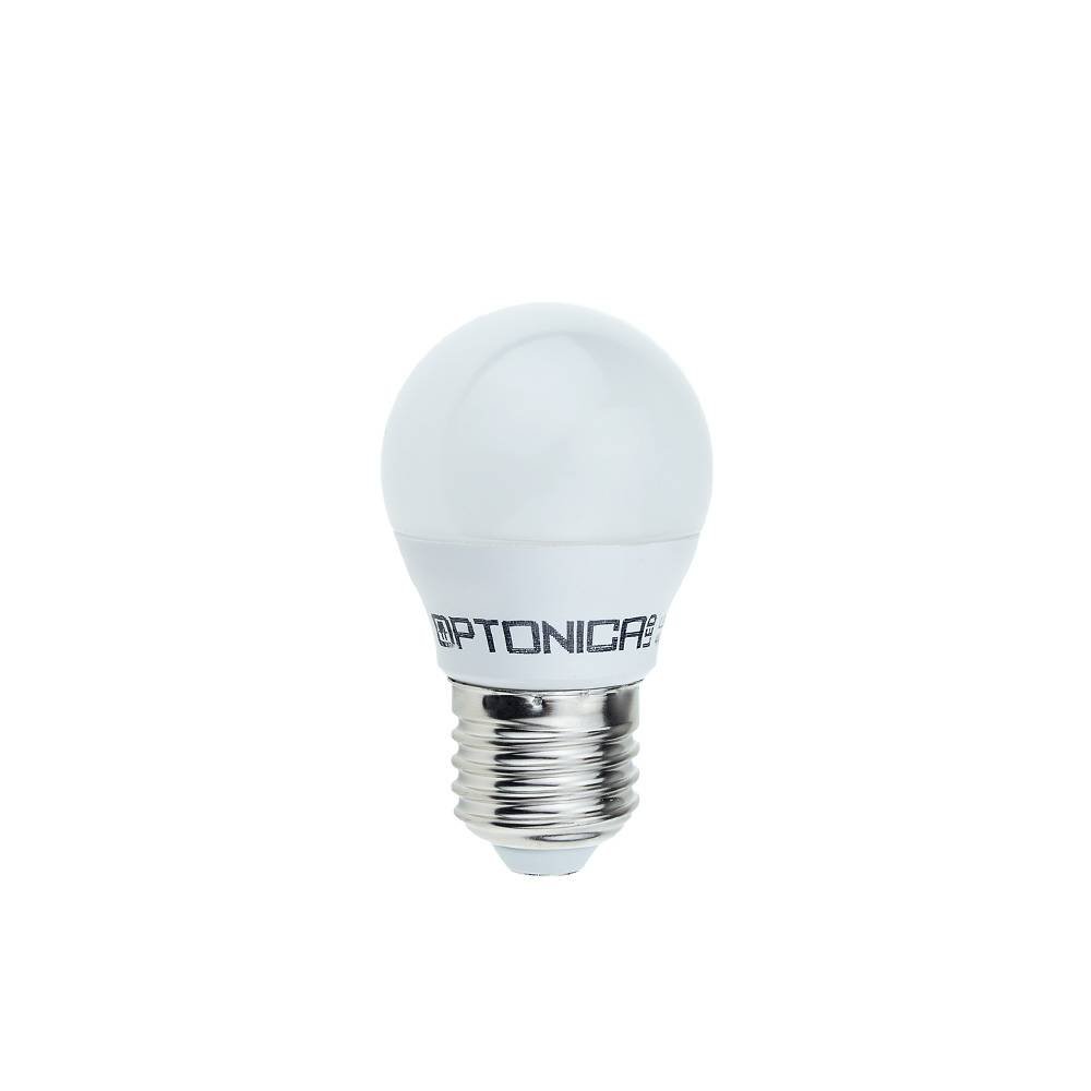1741 6W LED КРУШКА E27 G45 480LM RA>80 AC175-265V – Топло Бяла - Image 1