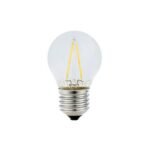 LED КРУШКА ФИЛАМЕНТ G45 2W 200LM E27 175-265V 2700К