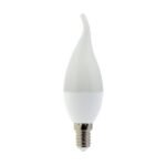 6W LED КРУШКА E14 C37 TIP 480LM RA>80 AC175-265V – Студено Бяла