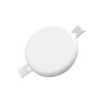 9W LED Панел Безрамков Кръгъл – Студено Бяла