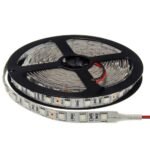 LED ЛЕНТА 1ролка-5м 5050 60 SMD/m ЧЕРВЕНА НЕВЛАГОЗАЩИТЕНА