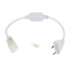LED ЗАХРАНВАЩ КАБЕЛ С ГРЕЦ + КОНЕКТОР ЗА ГЪВКАВ НЕОН 4580-4588