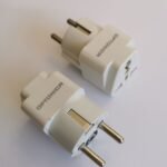 Преходник UK-EU за български контакт „шуко“ от английски щепсел 220V 1000W