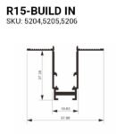 МАГНИТНА СИСТЕМА ЗА ВГРАЖДАНЕ 2M – R15 - Image 2