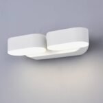 LED СТЕНЕН ОСВЕТИТЕЛ EPISTAR AC100-240V 2*6W IP54 1440LM БЯЛО ТЯЛО – Топло Бяла