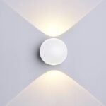 LED СТЕНЕН ОСВЕТИТЕЛ CREE AC100-240V 6W IP54 660LM БЯЛО ТЯЛО 4000K