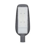 LED УЛИЧНА ЛАМПА 150W 220-240V 100LM/W IP65 75×135° 6000K СИВО ТЯЛО