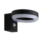LED СОЛАРНА СТЕННА ЛАМПА 6W/600lm 3.7V 2200mAh 6000K IP44