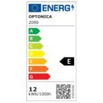 LED СТЕНЕН ОСВЕТИТЕЛ ПЛАСТМАСА ЧЕРЕН IP65 12W 3000K - Image 2