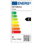 LED ПУРА T8 ВЪРТЯЩА 60CM 7W 270° AC175-265V 1140LM 4100K CRI>80 - Image 2