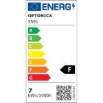LED ПУРА T5 58.5CM 6.5W/220V 600LM IP20 ПЛАСТМАСА 6000K С КЛЮЧ - Image 2