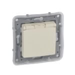 Niloe Контакт шуко 16А IP44 крем