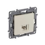 Niloe Интернет RJ45-UTP розетка Cat.5E крем