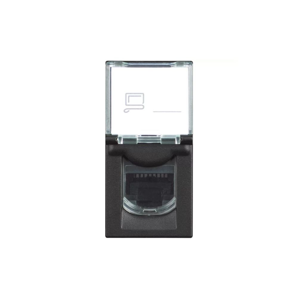 RG4279C5E Classia Розетка RJ45 UTP Cat5е 1М черен - Image 1