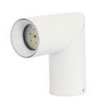 НАСОЧВАЩО ТЯЛО ЗА GU10 БЯЛО АЛУМИНИЙ IP20 MAX-35W - Image 2