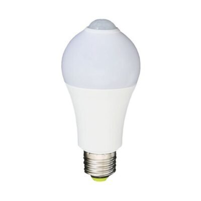 LED КРУШКА+PIR СЕНЗОР E27 A60 7W 220-240V 560LM 4500K