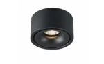 LED ЛУНА 10W 800LM 4000K ЧЕРНО ТЯЛО ЗА ПОВЪРХНОСТЕН МОНТАЖ BRIDGELUX ЧИП