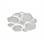 LED ОСВЕТИТЕЛНО ТЯЛО 68W 5100LM ССТ БЯЛО/СИВО С ДИСТАНЦИОННО УПРАВЛЕНИЕ - Image 2