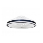 LED ОСВЕТИТЕЛНО ТЯЛО 36W 2880LM С ИНВЕРТОРЕН ВЕНТИЛАТОР ССТ БЯЛО/ЧЕРНО С ДИСТАНЦИОННО УПРАВЛЕНИЕ