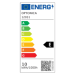 LED ЛУНА 10W 1000LM ССТ ЧЕРНО ТЯЛО ЗА ВГРАДЕН МОНТАЖ BRIDGELUX ЧИП - Image 2