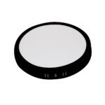 LED МИНИ ПАНЕЛ 12W 840LM CCT ЧЕРНО ТЯЛО КРЪГЪЛ ЗА ПОВЪРХНОСТЕН МОНТАЖ