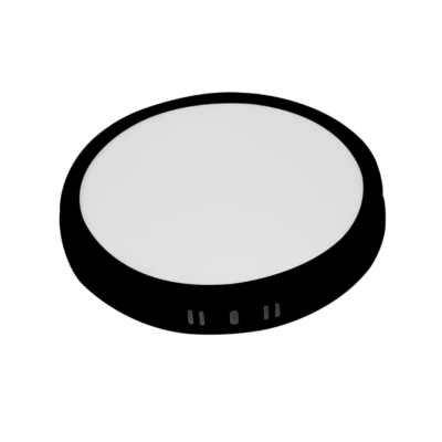 LED МИНИ ПАНЕЛ 18W 1260LM CCT ЧЕРНО ТЯЛО КРЪГЪЛ ЗА ПОВЪРХНОСТЕН МОНТАЖ