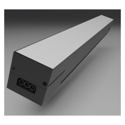 LED ЛИНЕЕН ОСВЕТИТЕЛ 50W 5000LM 120см CCT ЧЕРЕН IP20 СВЪРЗВАЩ СЕ