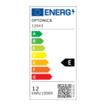 LED ЛУНА 12W 1200LM 4000K БЯЛО ТЯЛО ЗА ПОВЪРХНОСТЕН МОНТАЖ - Image 2