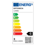 LED МИНИ ПАНЕЛ 3W 210LM CCT БЯЛО ТЯЛО КВАДРАТЕН ЗА ВГРАЖДАНЕ - Image 2