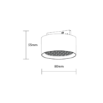 LED Магнитен Прожектор с Пчелна Решетка (HONEYCOMB) 48V 10W 4000K - M05 - Image 3
