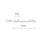 LED Магнитен Линеен Прожектор 48V 10W 3000K - M05 - Image 3