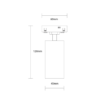 LED Магнитен Прожектор 48V 12W 4000K - M05 - Image 2
