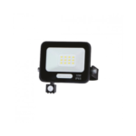 LED SMD ПРОЖЕКТОР ЧЕРЕН 10W 90lm/W AC180-265V 120° IP65 6000K + СЕНЗОР – 15cm КАБЕЛ