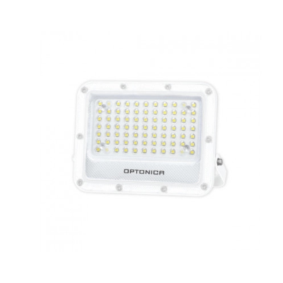 LED SMD ПРОЖЕКТОР БЯЛ 50W 100lm/W AC180-265V 90° IP65 4000K – 70cm КАБЕЛ