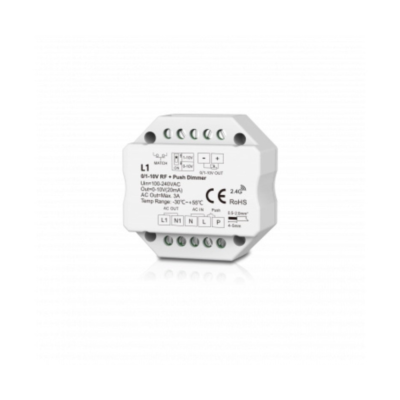 LED RF ДИМЕР 1CH 1-10V 100-240VAC MAX 20mA