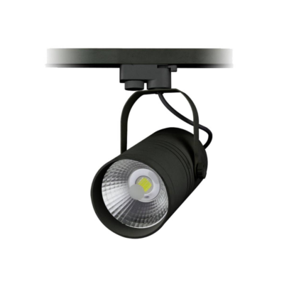 25W 110-240V LED ИНТЕРИОРЕН ПРОЖЕКТОР COB ЧЕРНО ТЯЛО – Студено Бяла