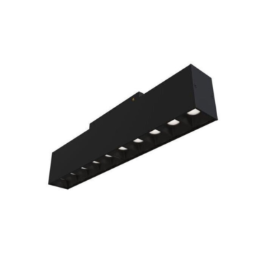 LED Магнитен Осветител M35 20W 10 Диода Черен – Димируем Топла Светлина