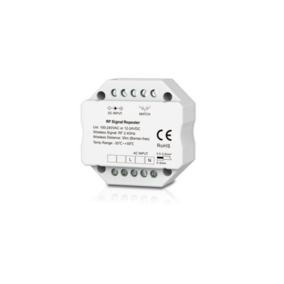 RF SIGNAL REPEATER AC100-240V(DC12-24V) RF2.4GHz