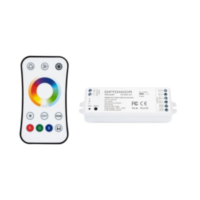 RGB+COLOUR TEMPERATURE REMOTE CONTROL 12-24VDC 3A*5CH MAX15A 180W/360W(12/24V)