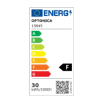 LED SMD ПРОЖЕКТОР БЯЛ 30W 90lm/W AC180-265V 120° IP65 3000K + СЕНЗОР – 15cm КАБЕЛ - Image 2