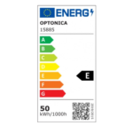 LED SMD ПРОЖЕКТОР ЧЕРЕН 50W 100lm/W AC180-265V 90° IP65 3000K – 70cm КАБЕЛ - Image 2