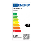 LED SMD ПРОЖЕКТОР ЧЕРЕН 100W 100lm/W AC180-265V 90° IP65 4000K – 100cm КАБЕЛ - Image 2