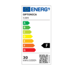 LED СТЕНЕН ЛИНЕЕН ОСВЕТИТЕЛ 30W AC200-240V ЧЕРНО ТЯЛО 4000K - Image 2