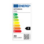LED СТЕНЕН ЛИНЕЕН ОСВЕТИТЕЛ 40W AC200-240V ЧЕРНО ТЯЛО 4000K - Image 2