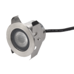 LED ПОДЗЕМНА ЛАМПА С ПОЛУЗАСЕНЧВАНЕ 1.3W 24VDC 2540/2050° IP68 - БЯЛ