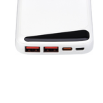 ПРЕНОСИМА БАТЕРИЯ 10000mAh 3.7V MICRO/TYPE-C MAX-OUTPUT:DC22.5W БЯЛА - Image 2