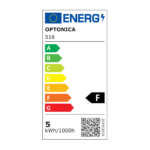 5W/220V LED ЕКСТЕРИОРНО ЗА ПОДОВО ВГРАЖДАНЕ КРЪГЛА 2700K -IP65 - Image 2
