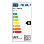 LED УЛИЧНА ЛАМПА 200W LUMILEDS-чип 75×130° 6000К 5 ГОДИНИ ГАРАНЦИЯ - Image 2